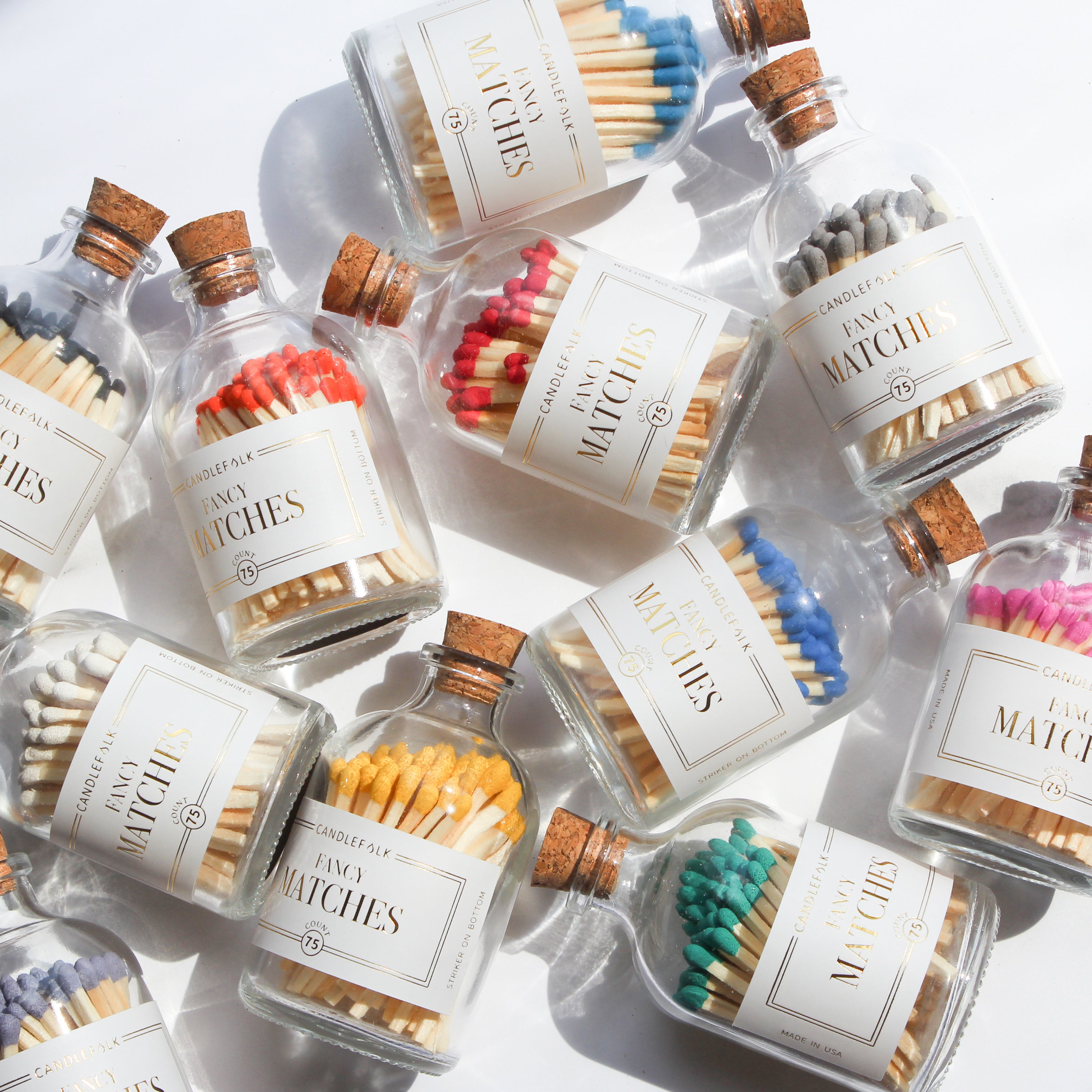 APOTHECARY MATCHES - RAINBOW