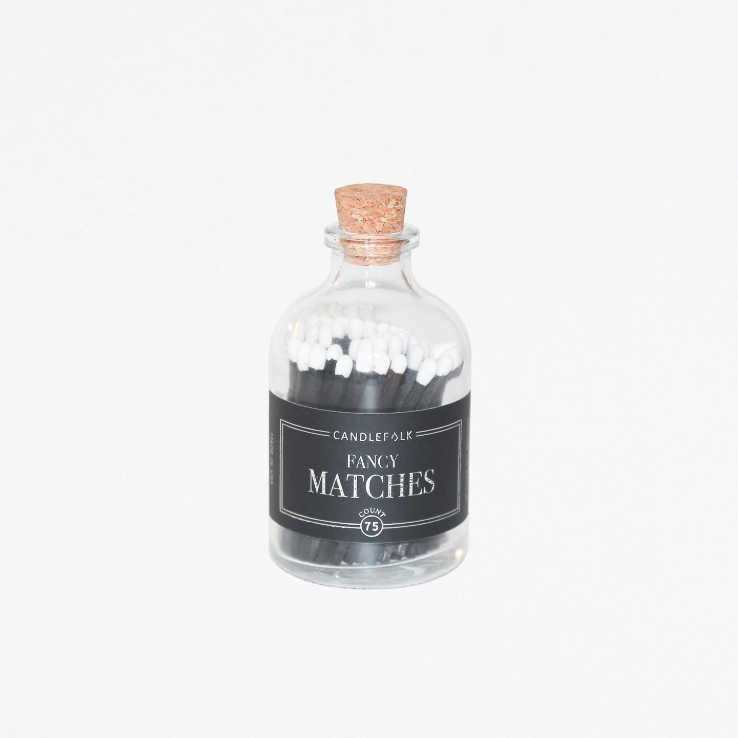 APOTHECARY MATCHES - BLACK & WHITE
