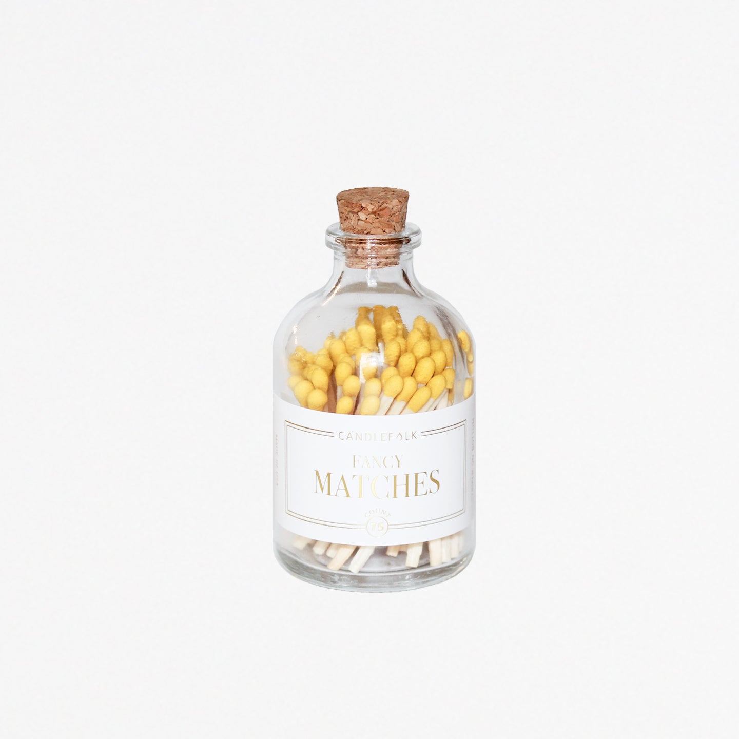 APOTHECARY MATCHES - YELLOW