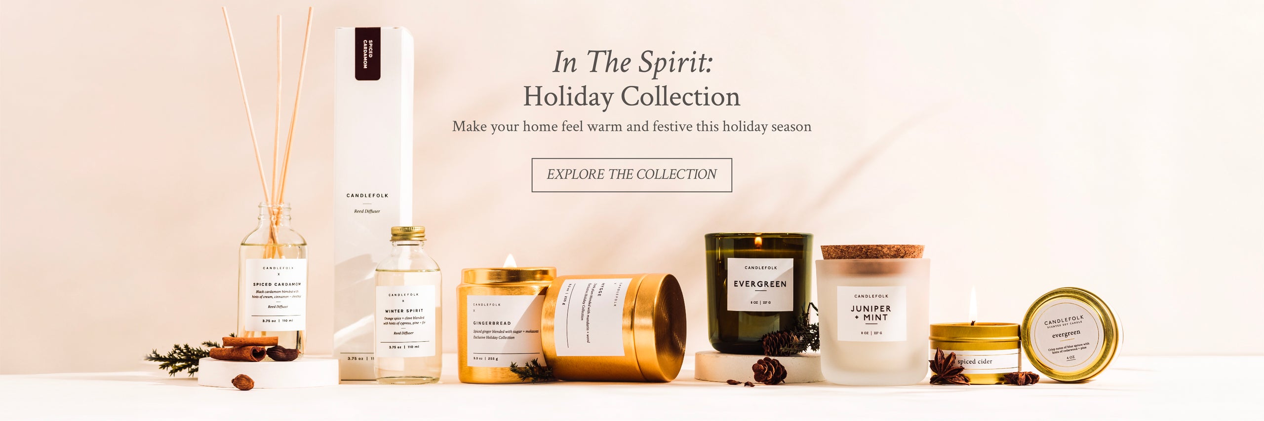 Holiday website headers