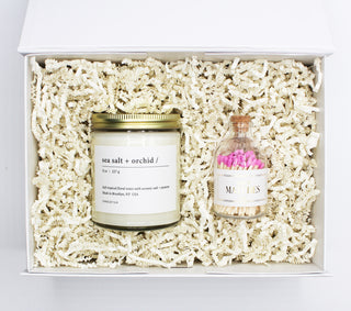 Classic Candle &amp; Matches Gift Set