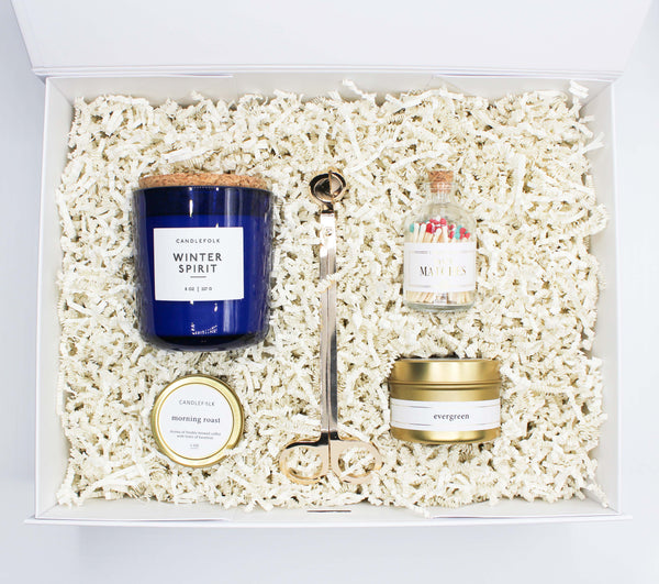 Deluxe Holiday Candle Gift Set