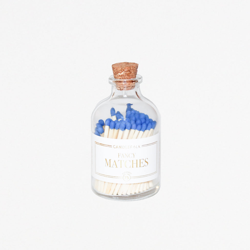 Apothecary Matches - BLUE