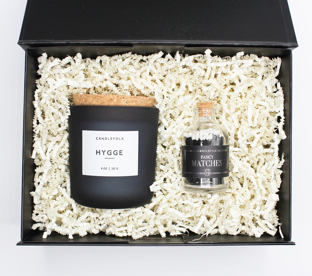 Traveller Candle & Matches Gift Set